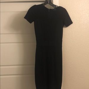 Navy blue mini dress